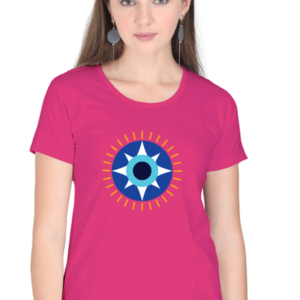 Round Neck Half Sleeve Tee (Evil Eye)