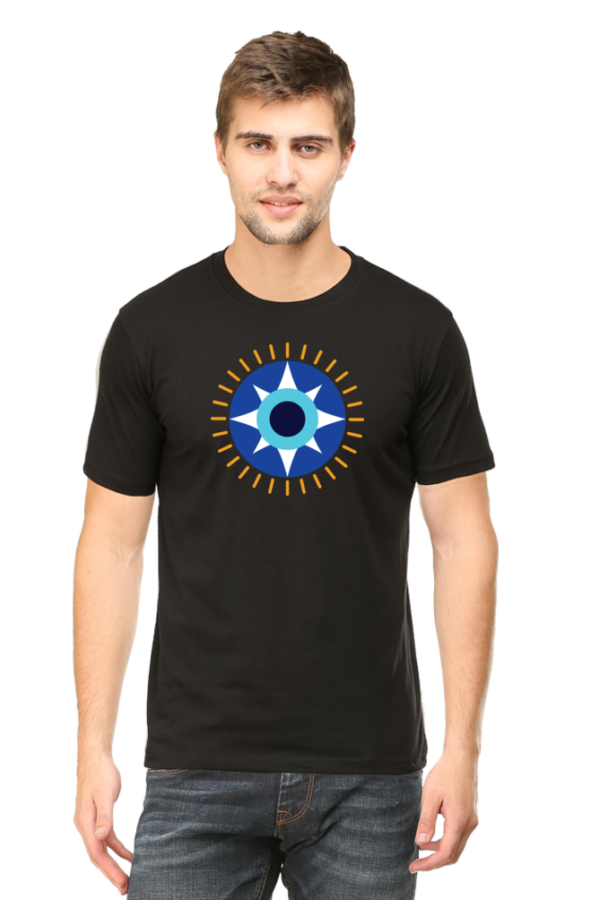 Round Neck Half Sleeve Tee (Evil Eye)