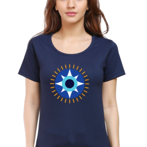 Round Neck Half Sleeve Tee (Evil Eye)