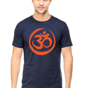 Round Neck Half Sleeve Tee (Om)