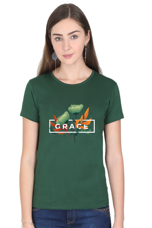 Round Neck Half Sleeve Tee (Grace)