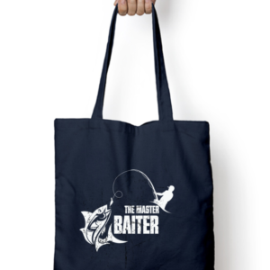 Unisex Tote Bag with Zipper (The Master Baiter)