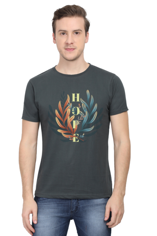 Round Neck Half Sleeve Tee (Hope)