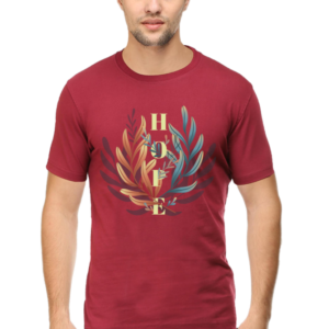 Round Neck Half Sleeve Tee (Hope)