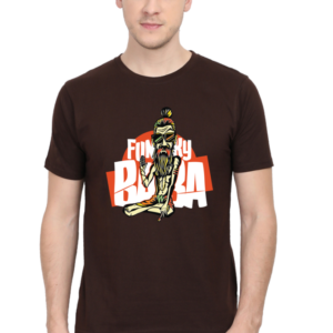 Round Neck Half Sleeve Tee (Funky Baba)