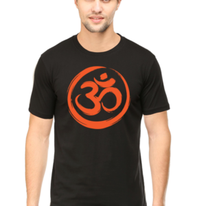 Round Neck Half Sleeve Tee (Om)