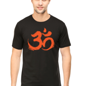 Round Neck Half Sleeve Tee (Om)