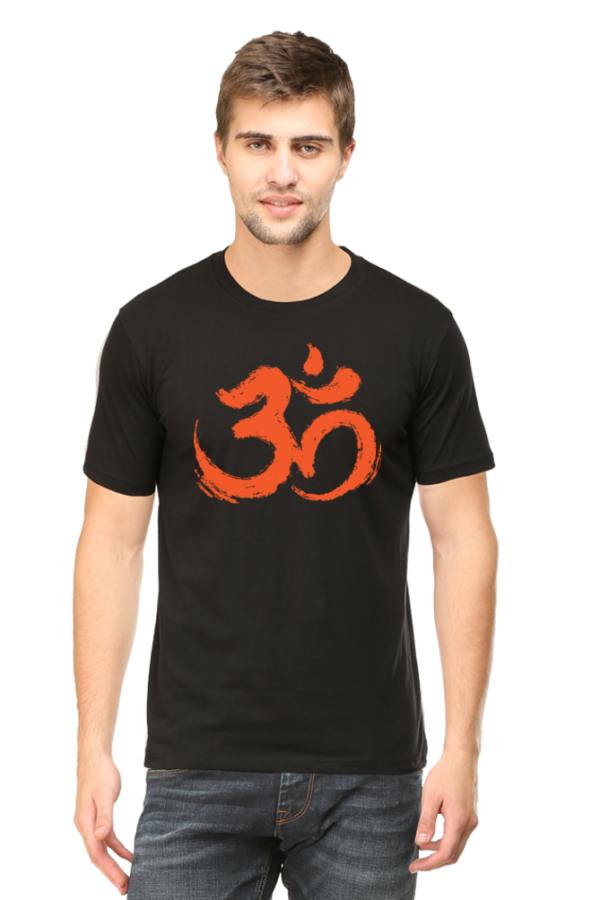 Round Neck Half Sleeve Tee (Om)