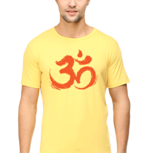 Round Neck Half Sleeve Tee (Om)