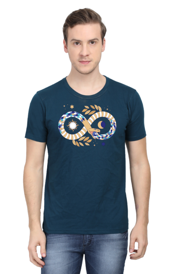 Round Neck Half Sleeve Tee (Evil Eye)
