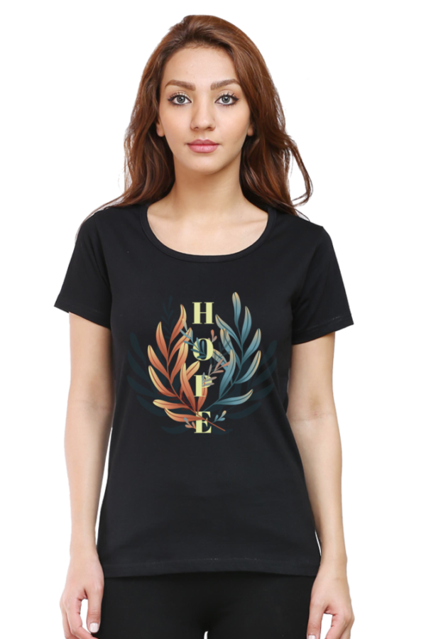 Round Neck Half Sleeve Tee (Hope)