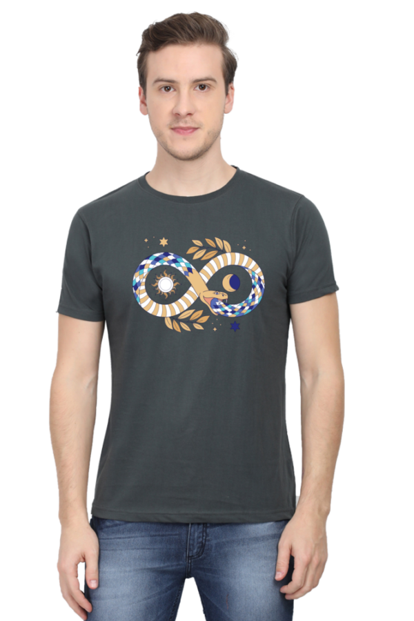 Round Neck Half Sleeve Tee (Evil Eye)