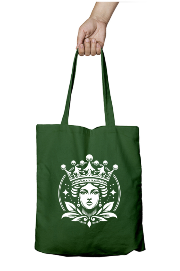 Unisex Tote Bag with Zipper (Artistic Face)