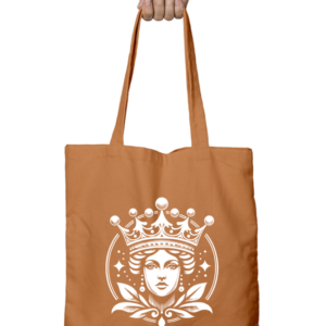 Unisex Tote Bag with Zipper (Artistic Face)