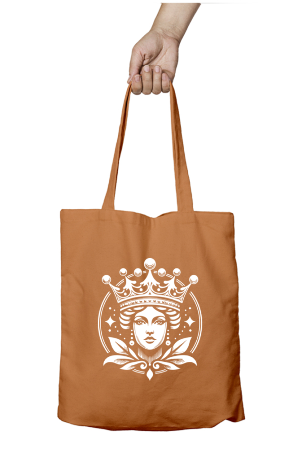 Unisex Tote Bag with Zipper (Artistic Face)