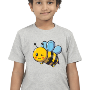 Round Neck Half Sleeve Tee (Honey Bee)