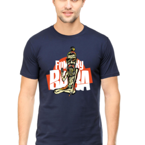 Round Neck Half Sleeve Tee (Funky Baba)