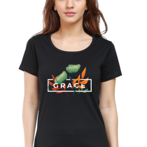 Round Neck Half Sleeve Tee (Grace)
