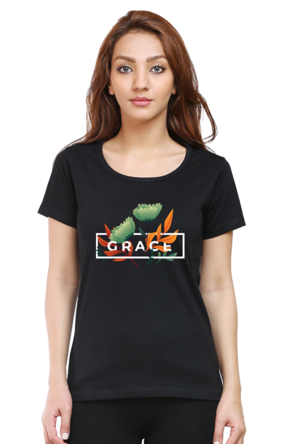 Round Neck Half Sleeve Tee (Grace)