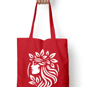 Unisex Tote Bag with Zipper (Artistic Face)