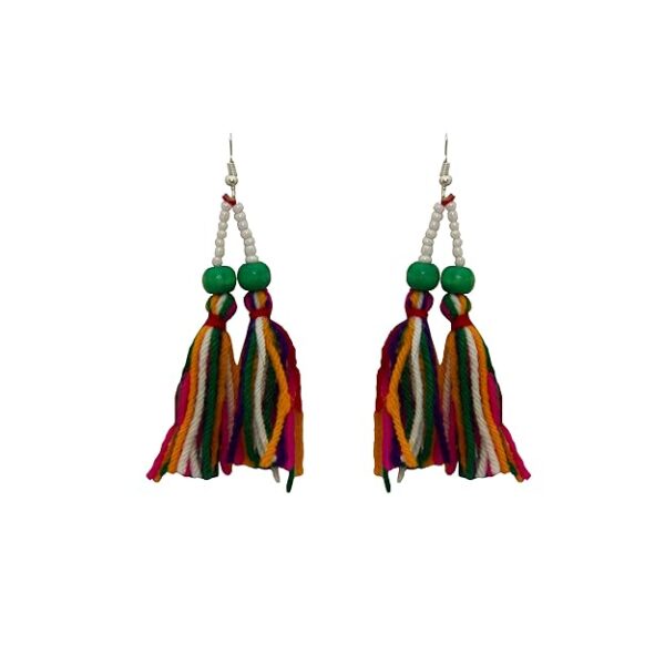 Multi Colour Boho Mirror Necklace for Girls/Women