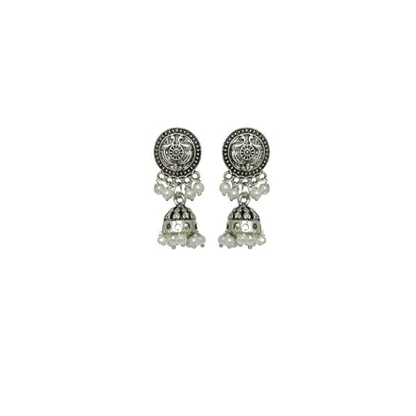 Kutchhi Work Lace and Oxidised Nacklace Set