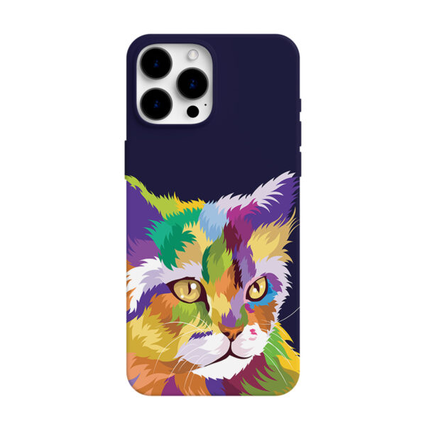 iPhone Case (Colorful Cat)