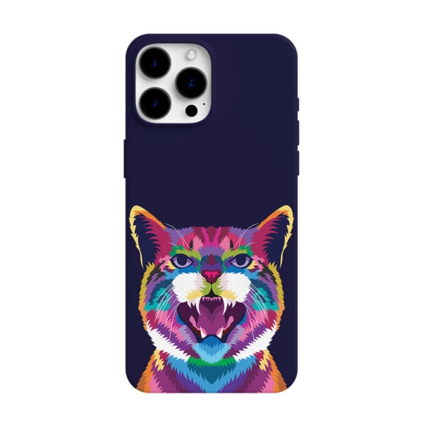 iPhone Case (Colorful Cat)
