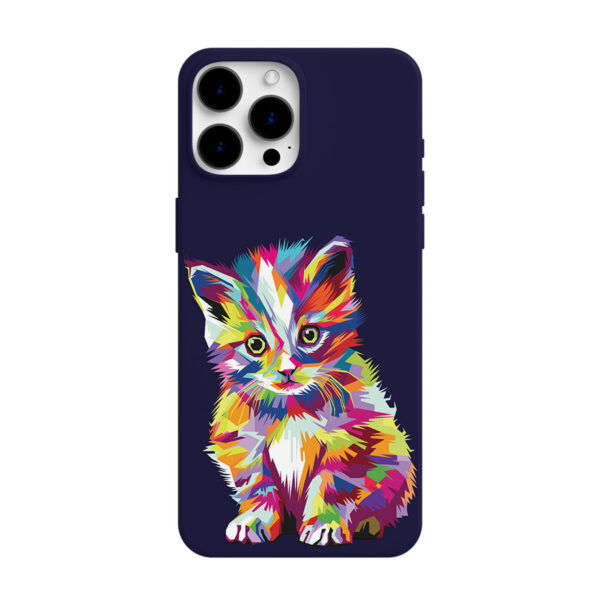iPhone Case (Colorful Cat)